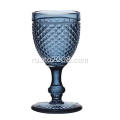 Ato Solid Color Blue Wine Glass